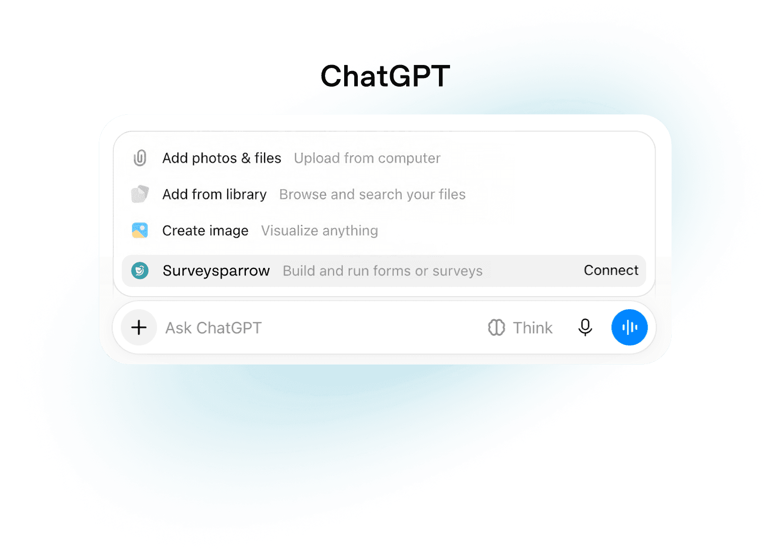 Umfragen starten, Insights erhalten – via ChatGPT